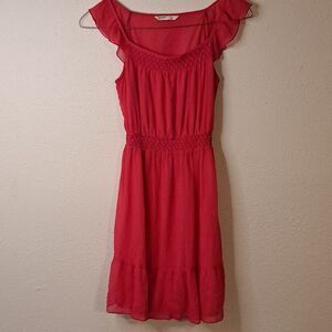 Old Navy red dress size small